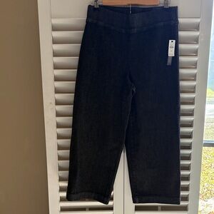 Talbots Travel Wide Leg Crop Jeans NWT